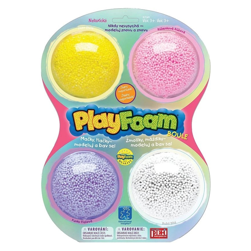 Alexander PlayFoam® bumbiņu komplekts, 4 gab. – G (meiteņu krāsas) – 2