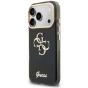 Dėklas Guess IML 4G Script Metal Case for iPhone 17 Pro / 18 Pro - Juoda Dėklas Guess IML 4G Script Metal Case for iPhone 17 Pro / 18 Pro - Juoda