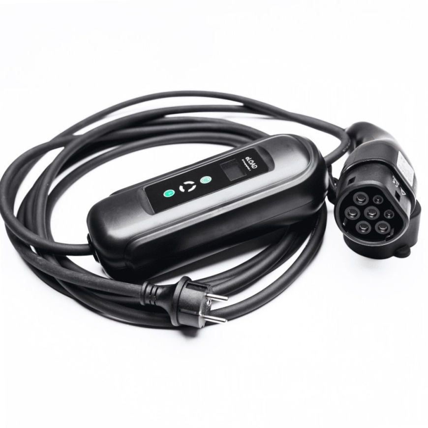 eLOAD SUKO electric vehicle charging cable, 3.7 kW, 16 A, single-phase, Suko-Type2, 11 m – 2