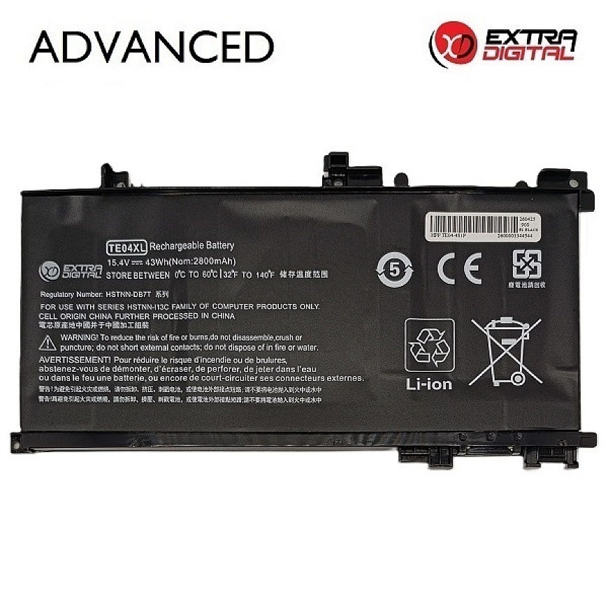 Аккумулятор для ноутбука HP TE04XL, 2800mAh, Extra Digital Advanced