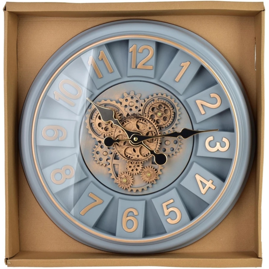 Mondex Since 1986 RAMSEY clock 45cm with a moving mechanism 45x45x7cm – 5