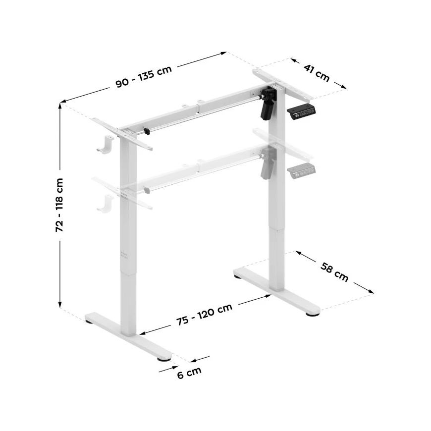 Elektrinė konstrukcija Xeno 1.7 White – 4