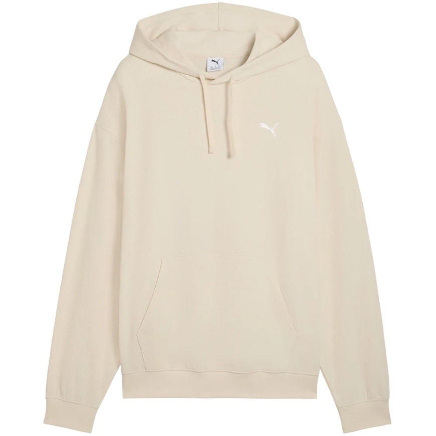 Vīriešu kapuce Puma ESS Elevated Relaxed smilšu krāsā 692019 87 (S) – 2