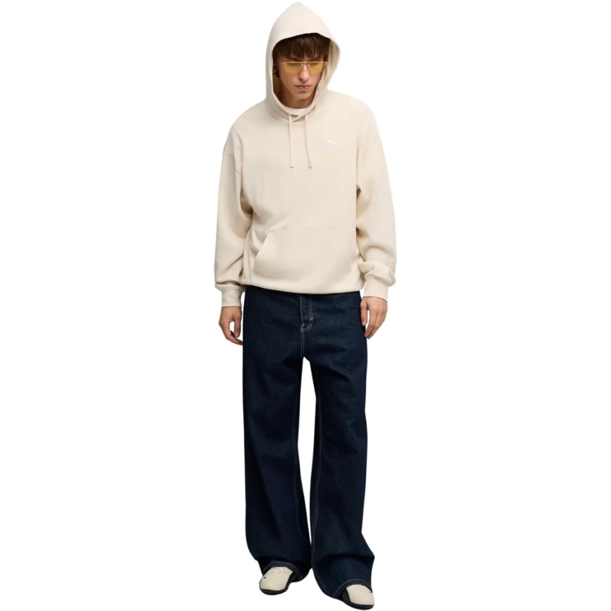 Bluza vyriška Puma ESS Elevated Relaxed Hoodie smėlio sp. 692019 87 (S) – 4