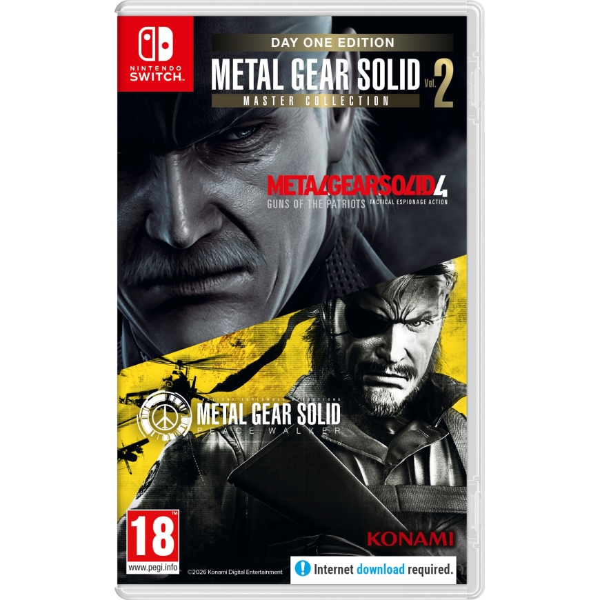 Metal Gear Solid Master Collection 2 Day1 edition (Switch)