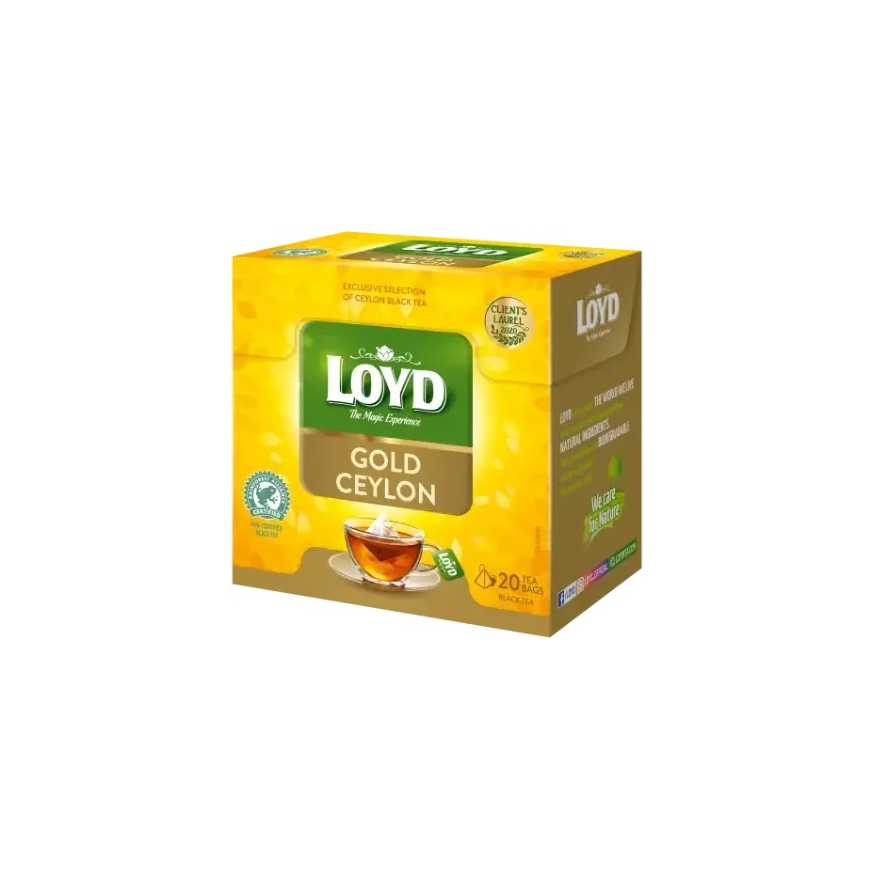Juodoji arbata LOYD Gold Ceylon, 20 x 2g – 2