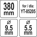 Toya Sa Poland YATO aidanleikkuuterä 38 cm