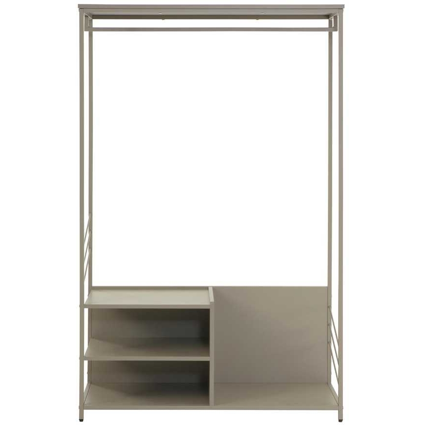 Home4You Hall Shelf "DIMITRA" 100 x 40 x H 160 cm, gray – 3