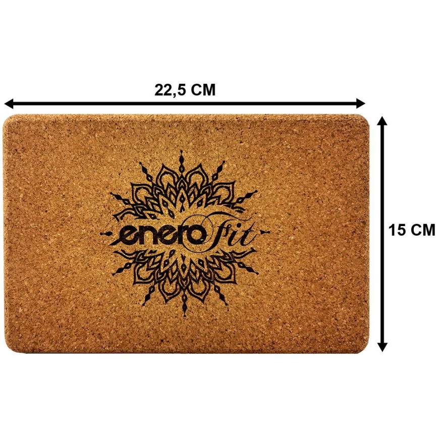Saska Garden CORK YOGA BLOCK – 4