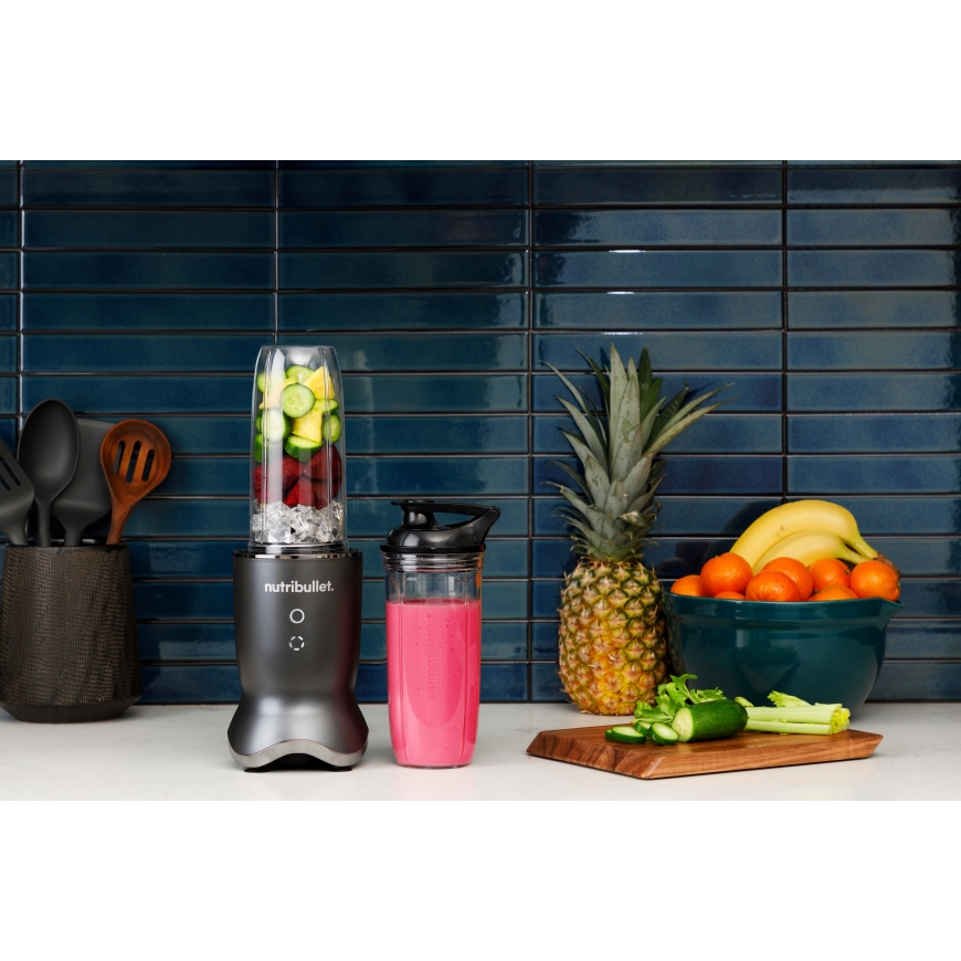 NutriBullet NB1206DGCC 0.9 L Tabletop blender 1200 W Black, Transparent – 4