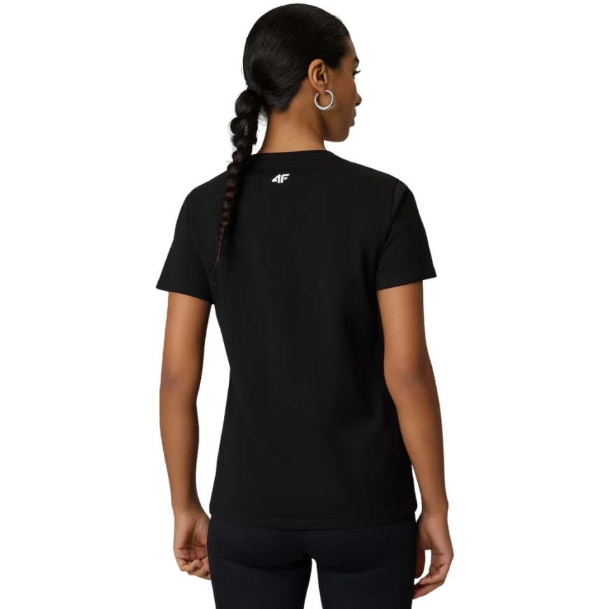 Women's T-shirt 4F F2785 dark black 4FWSS26TTSHF2785 20S (S) – 3