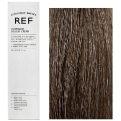 REF Permanent Colour Vegan püsiv juuksevärv 6.1 tuhk tume blond, 100 ml