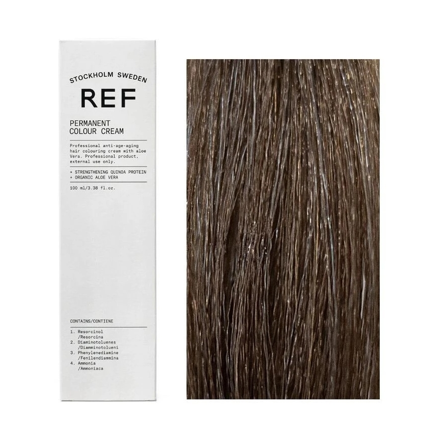 REF Permanent Colour Vegan permanent hair dye 6.1 ash dark blonde, 100 ml