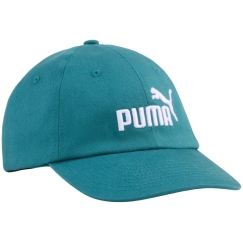 Bērnu cepure ar vizieri Puma Ess No.1 Logo BB jūras krāsā zaļa 26853 04 (Junior)