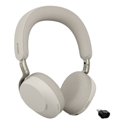 Jabra Evolve3 75 UC + Link 390c Kõrvaklapp Juhtmevaba Peavõru Kõned/muusika USB tüüp-C Bluetooth Hall