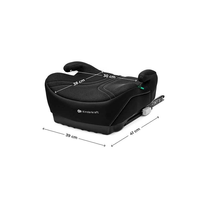 KINDERKRAFT turvaistuin I-BOOST 2 PRO, musta, KCIBOO02BLKPR00 – 3