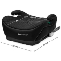 KINDERKRAFT autoistme I-BOOST 2 PRO, must, KCIBOO02BLKPR00 KINDERKRAFT autoistme I-BOOST 2 PRO, must, KCIBOO02BLKPR00