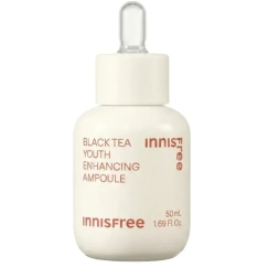 Innisfree Musta Tee Nuoruus Ampulli, 50 ml
