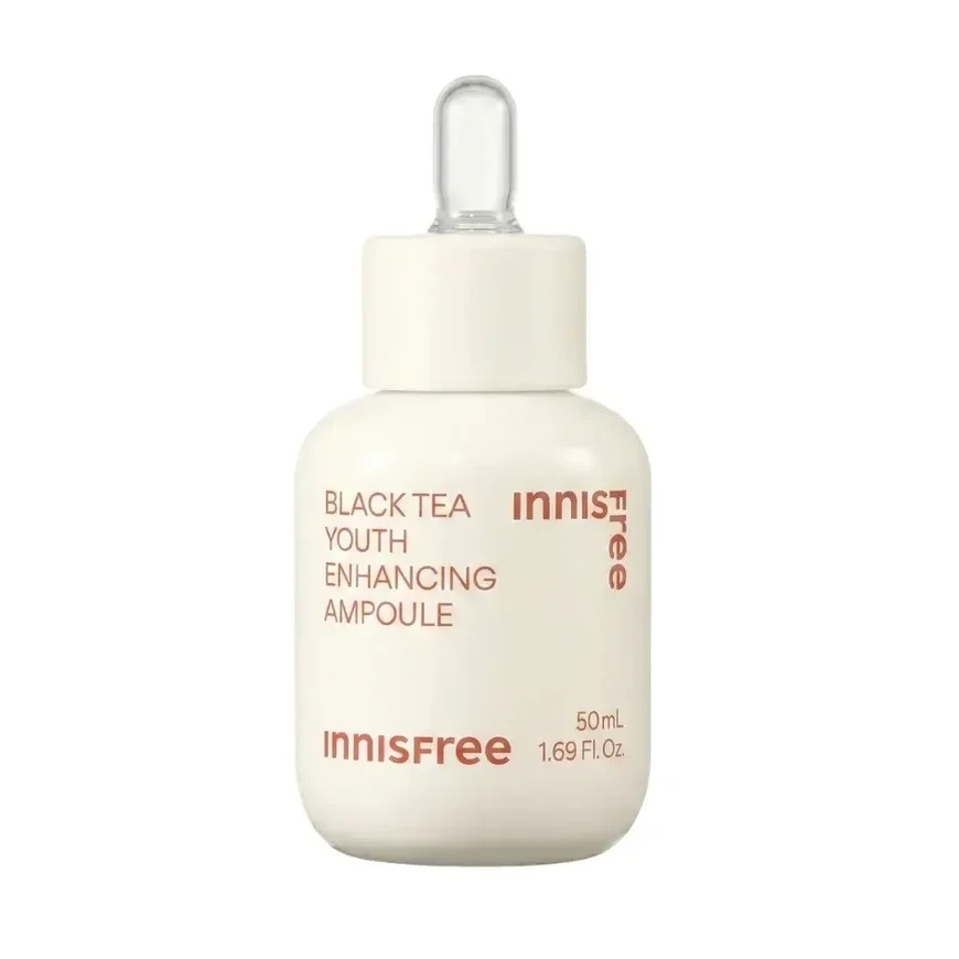 Innisfree Musta Tee Nuoruus Ampulli, 50 ml