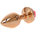 B Series Heavyfun B sērijas Heavyfun anālais spraudnis, rozā, tērauds, 7 cm