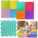 Dėlionė Lean Toys Sensorinis takas 24,5 cm 10 vnt. Dėlionė Lean Toys Sensorinis takas 24,5 cm 10 vnt.