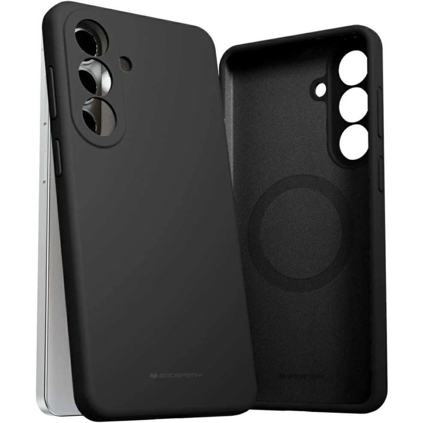 Mercury Pure Magsafe Silicon Case for Samsung S947 S26 Plus Black