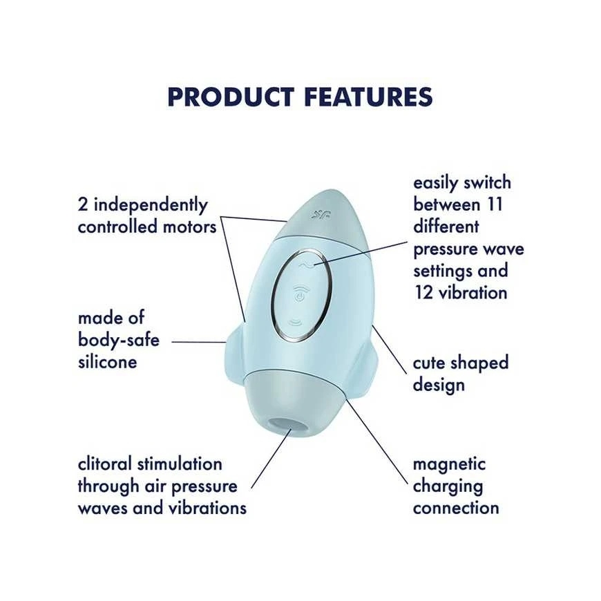 SATISFYER MISIJAS KONTROLE ZILA – 3