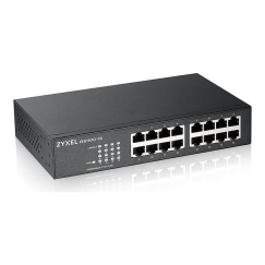 Zyxel GS1100-16 16 prievadų nevaldomas Gigabit jungiklis (GS1100-16-EU0104F)