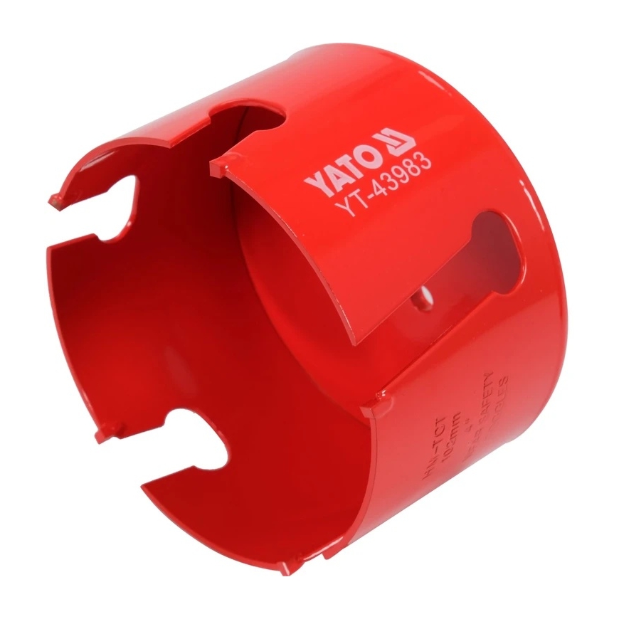 Toya Sa Poland Universali gręžimo karūna | TCT | 5/8"-18UNF | 102 mm (YT-43983) – 2