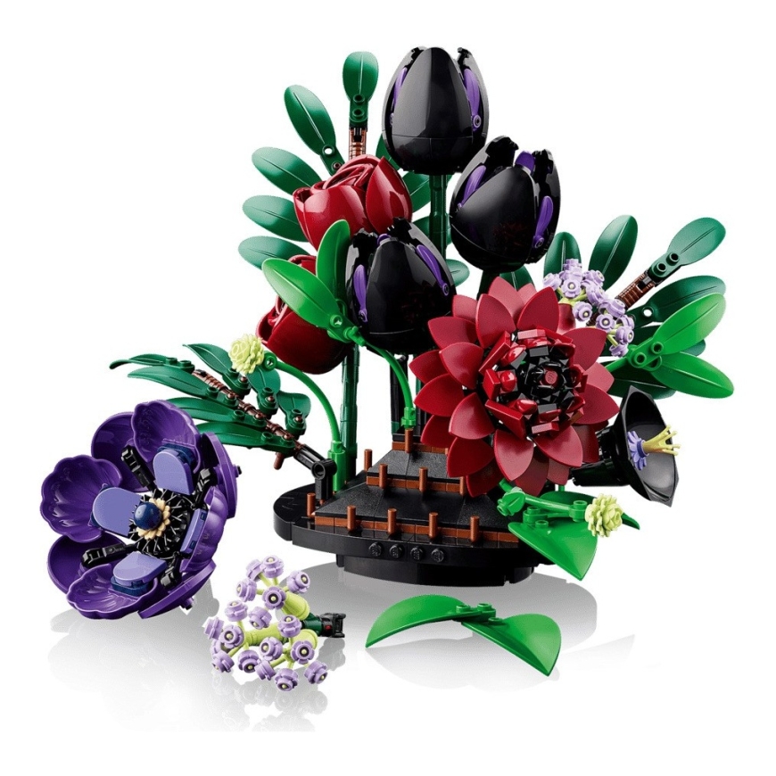 LEGO BOTANICALS 11513 Dark Flower Arrangement – 5