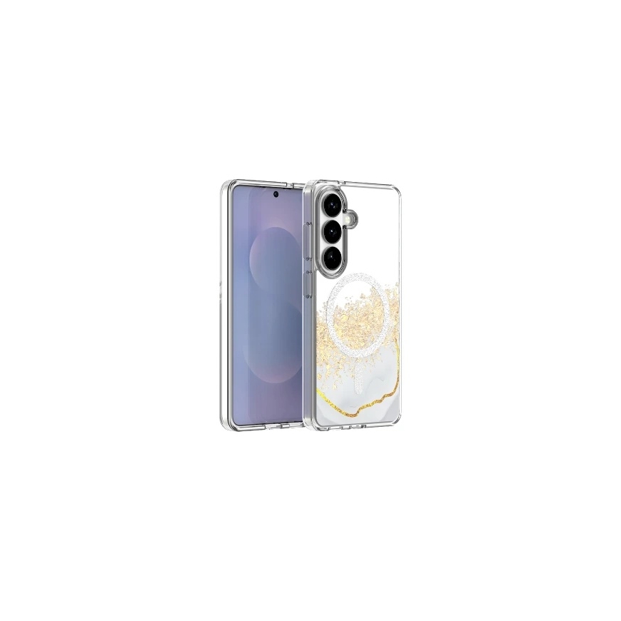 "Mocco" epoxy resin "Mag" back case for "Samsung Galaxy S26"
