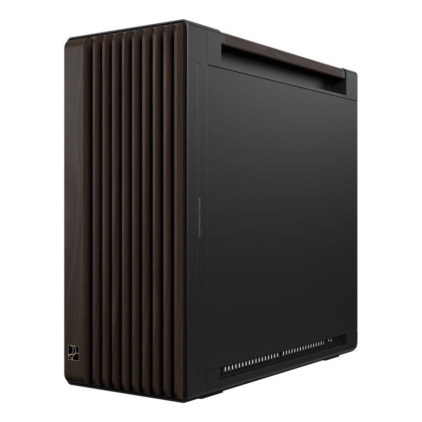 ASUS ProArt PA602 Wood Edition Modern Black - Metal Panel Midi Tower Musta, Puu – 4