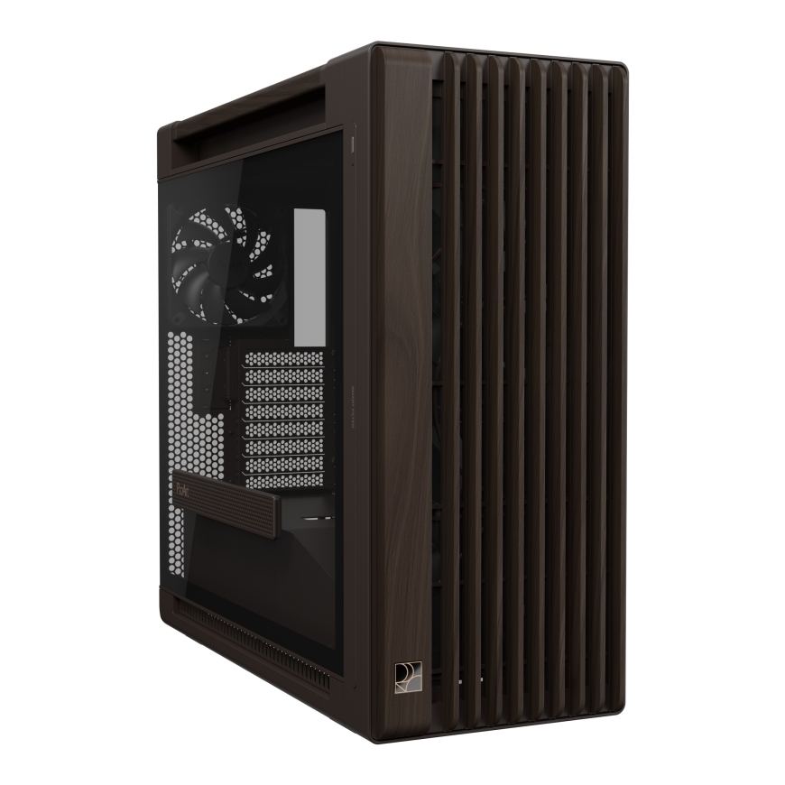 ASUS ProArt PA602 Wood Edition Retro Brown - Tempered Glass Panel Midi Tower Ruskea – 2