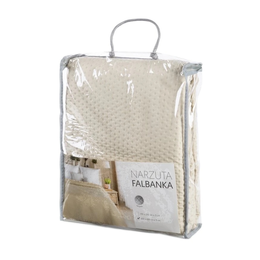 Eurofirany SI/N/ELIZA/BEŻ 200X220 BEEŽ Voodekäär – 2
