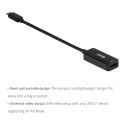 CLUB3D CAC-2505 видео кабель адаптер 0,12 m USB Type-C HDMI + USB Черный CLUB3D CAC-2505 видео кабель адаптер 0,12 m USB Type-C HDMI + USB Черный