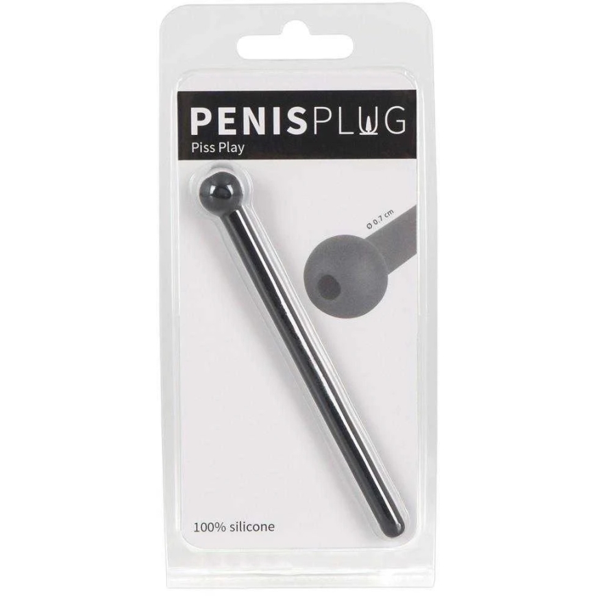 Penisplug Penis Plug Piss Play black – 2