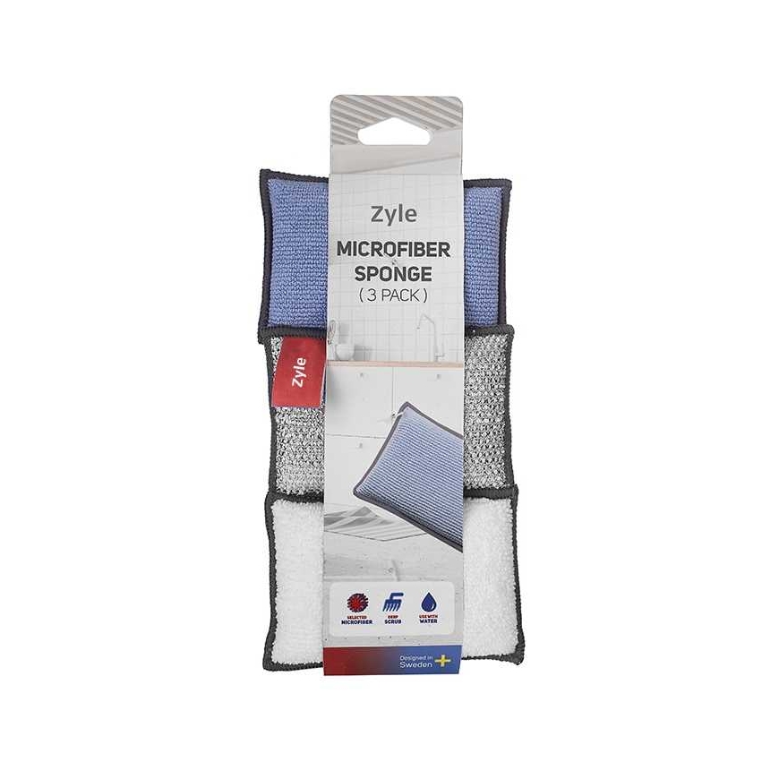 ZYLE ZY350MS Mikrofiberi käsnade komplekt