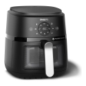 Philips 2000 series NA221/00 fryer Single 4.2 L Stand-alone 1500 W Hot air fryer Black, Silver