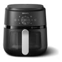 Philips 2000 series NA221/00 fryer Single 4.2 L Stand-alone 1500 W Hot air fryer Black, Silver