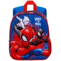 Karactermania Marvel Spiderman Word 3D seljakott 31 cm Karactermania Marvel Spiderman Word 3D seljakott 31 cm