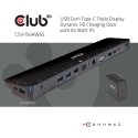 CLUB3D CSV-1564W65 dokstacija Dok-ligzda USB 3.2 Gen 1 (3.1 Gen 1) Type-C Melns CLUB3D CSV-1564W65 dokstacija Dok-ligzda USB 3.2 Gen 1 (3.1 Gen 1) Type-C Melns