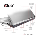 CLUB3D UNIVERSAL USB Gen1 Type-C Triple Display Dynamic PD Charging Dock with 65 Watt PS ( VGA, HDMI