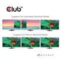 CLUB3D UNIVERSAL USB Gen1 Type-C Triple Display Dynamic PD Charging Dock with 65 Watt PS ( VGA, HDMI