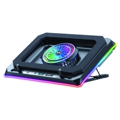 Conceptronic THYIA04B kannettavan tietokoneen jäähdytysalusta 48,3 cm (19") 1700 RPM Musta