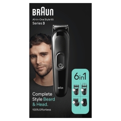 Braun MGK3410 Черный Никель-металл-гидридный (NiMH)