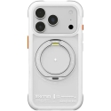 Dēklis Skinarma Atlas MagSafe + rotējošs statīvs, kas paredzēts iPhone 18 Pro / 17 Pro, balts Dēklis Skinarma Atlas MagSafe + rotējošs statīvs, kas paredzēts iPhone 18 Pro / 17 Pro, balts