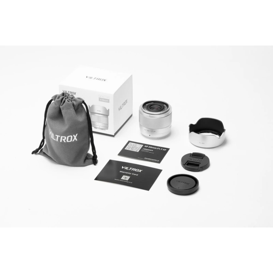 Camera Lens - Viltrox AF 25 mm F/1.7 Fuji X Silver – 5