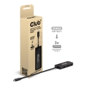 CLUB3D CSV-1553 sülearvuti dokk ja pordireplikaator USB tüüp-C Must