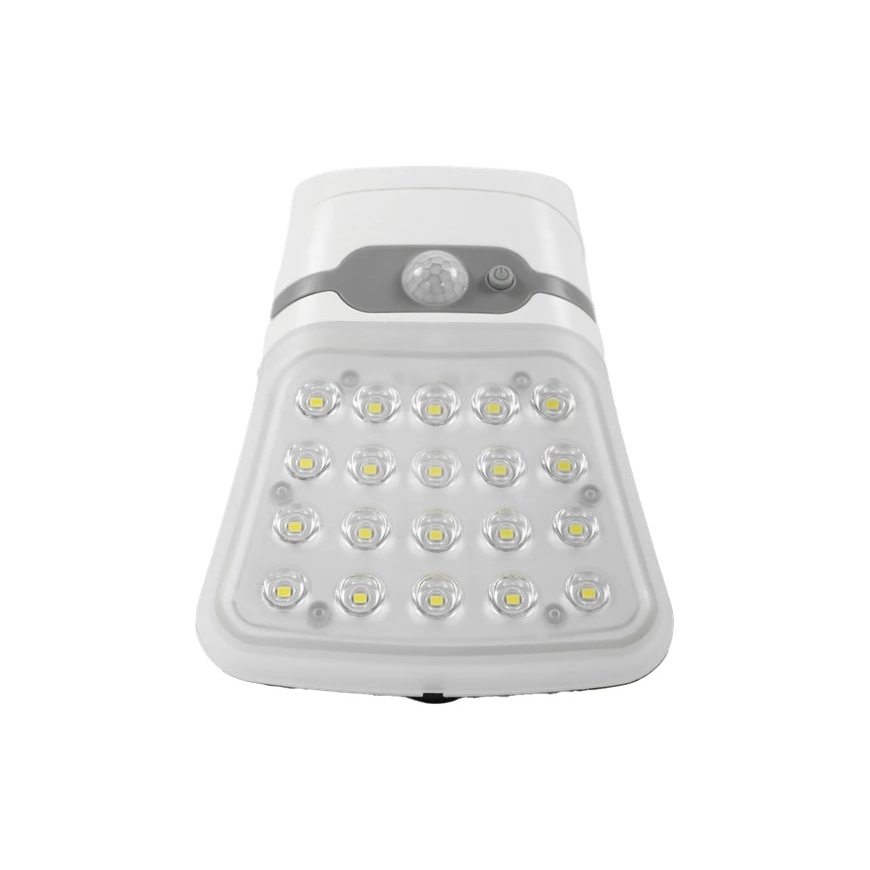 Plastrol Seinale kinnitatav kokkuklapitav päikesevalgusti, millel on liikumis- ja hämarustuvastus, 3,5 W 330 lm 6000 K + 20xLED – 5