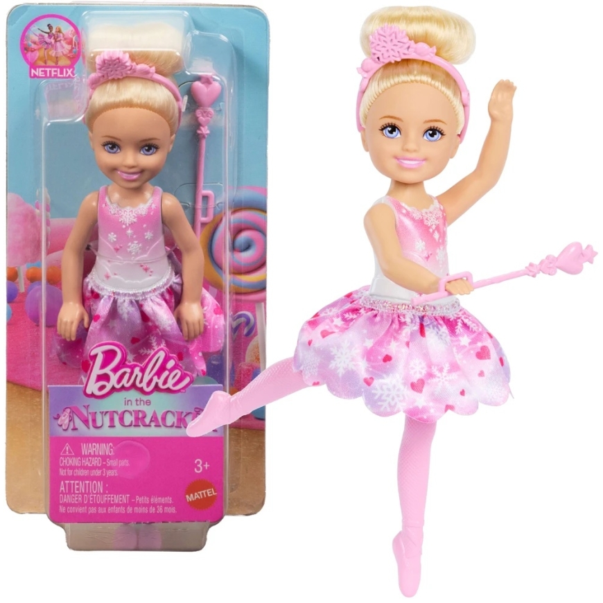 Barbie Chelsea "Nutcracker" Ballerina Snow Fairy Doll
